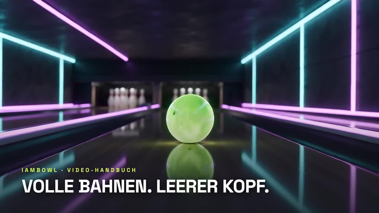 Startbild des iambowl Video-Handbuchs